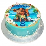 Торт Моана и Мауи №1308