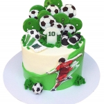 Торт на 10 лет футболисту №2014