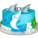 Торт с акулой №2146