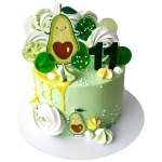 Торт с авокадо на 11 лет №2662
