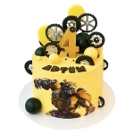 Торт с Бамблби на 4 года №2943