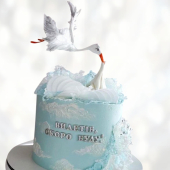 Торт с Аистом TA00013518 фото и оформление торта