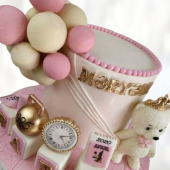 Торт малыш и метрика TMM00013522 фото и оформление торта