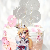 Торт аниме девушка Сенко TADS0013538 фото и оформление торта