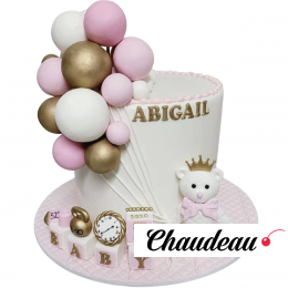 Детский торт с метрикой T3MM013584