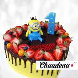 Торт Миньон на годик TMG00013506 фото и оформление торта