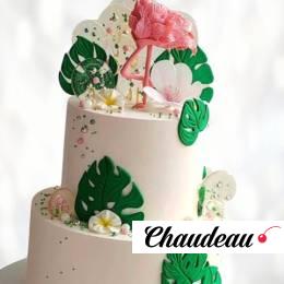 Торт с розовым фламинго TRF00013508 фото и оформление торта