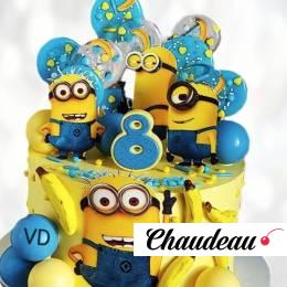 Торт Миньоны на 8 лет TM8L0013509 фото и оформление торта