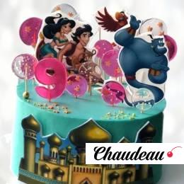 Торт Аладдин, Жасмин и Джин TAZH0013528 фото и оформление торта