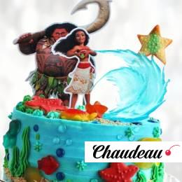 Торт Моана и морская волна TMMV013530 фото и оформление торта