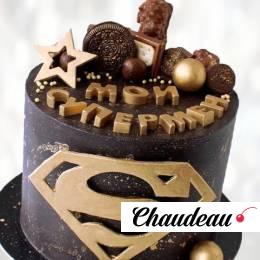 Торт Мой Супермен TMS00013532 фото и оформление торта