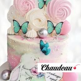 Торт на 1 год для Александры T1GA0013552 фото и оформление торта