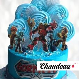 Торт воины Gormiti TVG00013598 фото и оформление торта