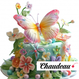 Торт с бабочками для девочки 5 лет TBD5013550