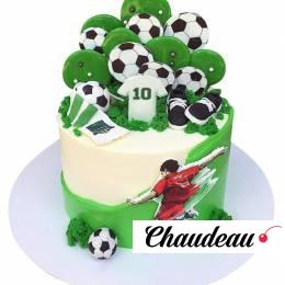 Торт на 10 лет футболисту №2014