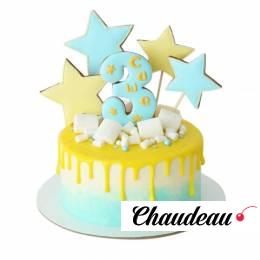 Торт на 3 года с пряниками №1208