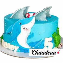 Торт с акулой №2146