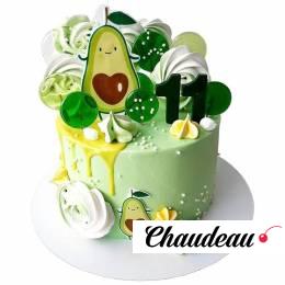 Торт с авокадо на 11 лет №2662