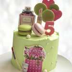 Торт набор косметики на 5 лет TNK5013603 фото и оформление торта