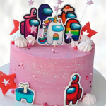 Торт среди нас Among Us TSNA013611 фото и оформление торта