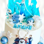 Торт Frozen Эльза и Анна TFEA013627 фото и оформление торта