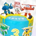 Торт Super Wings TSW0013634 фото и оформление торта