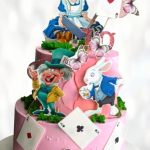 Торт Алиса в стране чудес TASC013636 фото и оформление торта