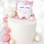 Торт на первый зуб TPZ0013638 фото и оформление торта