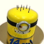 Торт голова Миньона TGM00013644 фото и оформление торта
