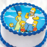 Торт Семья Симпсонов TSS0013647 фото и оформление торта