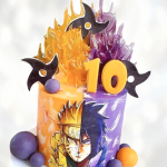 Торт Наруто на 10 лет TN1L0013653 фото и оформление торта