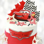 Торт Молния Маккуин на 4 года TMM4013662 фото и оформление торта