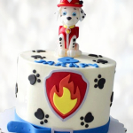 Торт щенок Маршал TSCH013689 фото и оформление торта