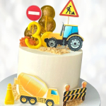 Торт машина и трактор TMT00013698 фото и оформление торта