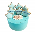 Торт на крещение с пряниками №1473