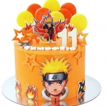 Торт Наруто на день рождения №2201