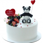 Торт Панда без мастики №1996