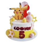 Торт Пикачу на 5 лет №2930