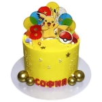 Торт Пикачу на 8 лет №2748