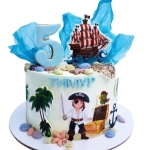 Торт Пиратский корабль №2248