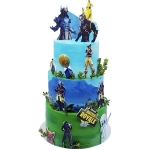 Торт с героями Фортнайт №2956