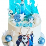 Торт с героями м/ф Холодное сердце №2114