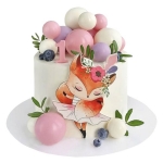 Торт с Лисой на годик №2762