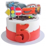 Торт с Маквином и светофором №2512