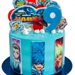 Торт с волчками из Инфинити Надо №2176