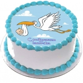 Торт на рождение сына №336