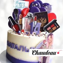 Торт паспорт и косметика TPK0013604 фото и оформление торта