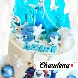 Торт Frozen Эльза и Анна TFEA013627 фото и оформление торта