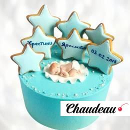 Торт пряничный на крещение TPK0013635 фото и оформление торта