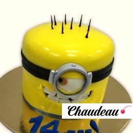 Торт голова Миньона TGM00013644 фото и оформление торта